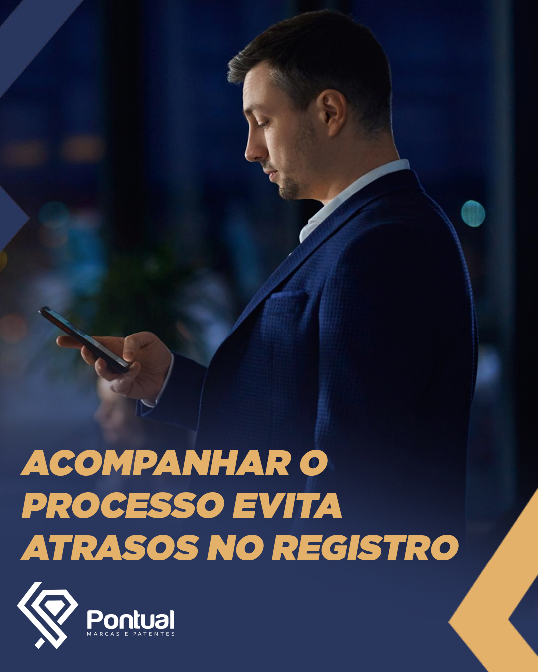 Acompanhar o processo evita atrasos no registro