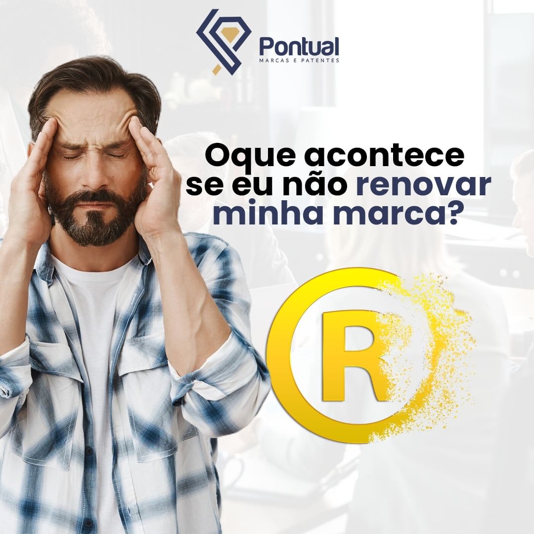 O que acontece se eu não renovar a minha marca?