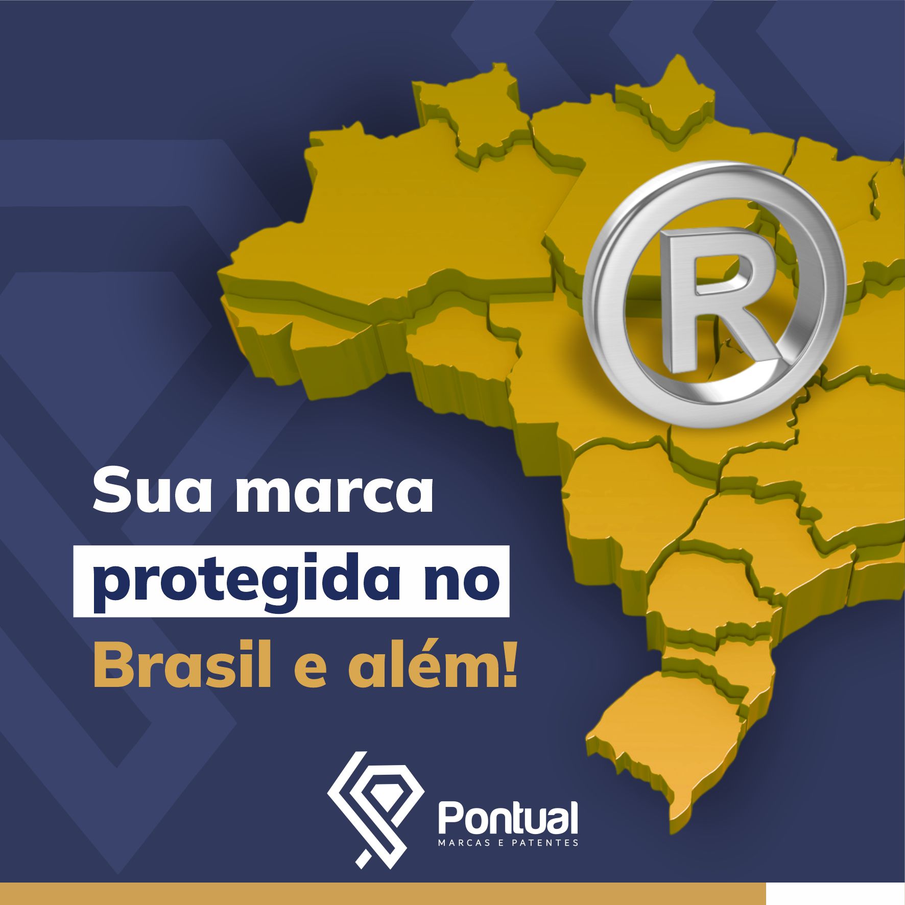 Sua marca protegida no Brasil e além