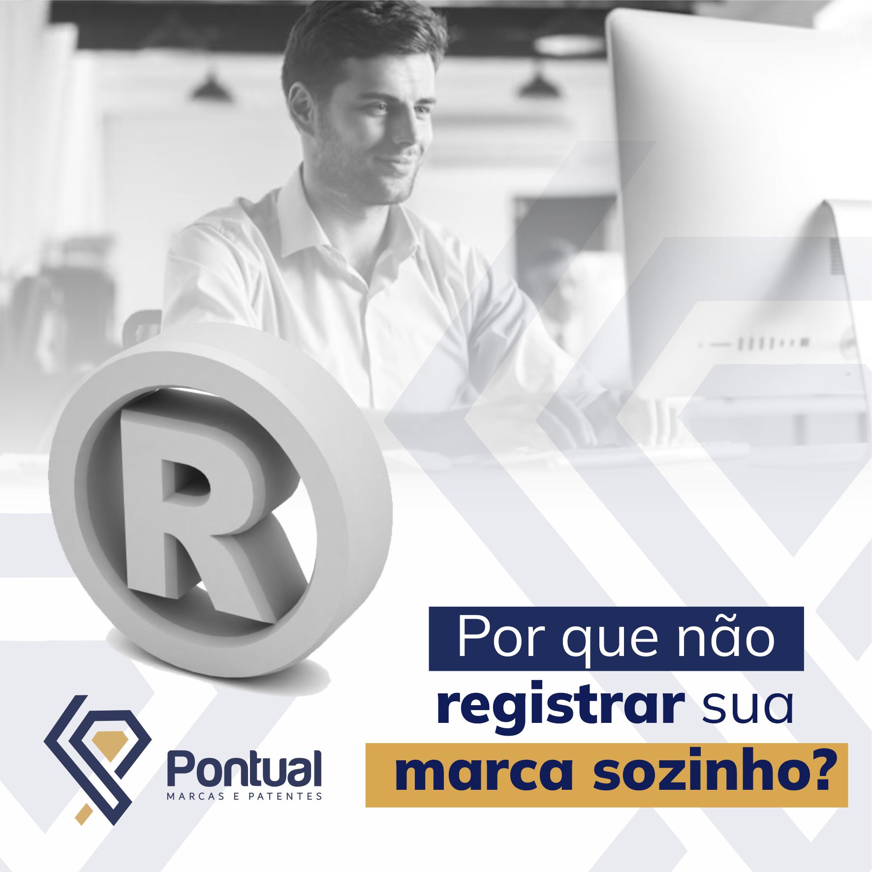 Por que não registrar sua marca sozinho?