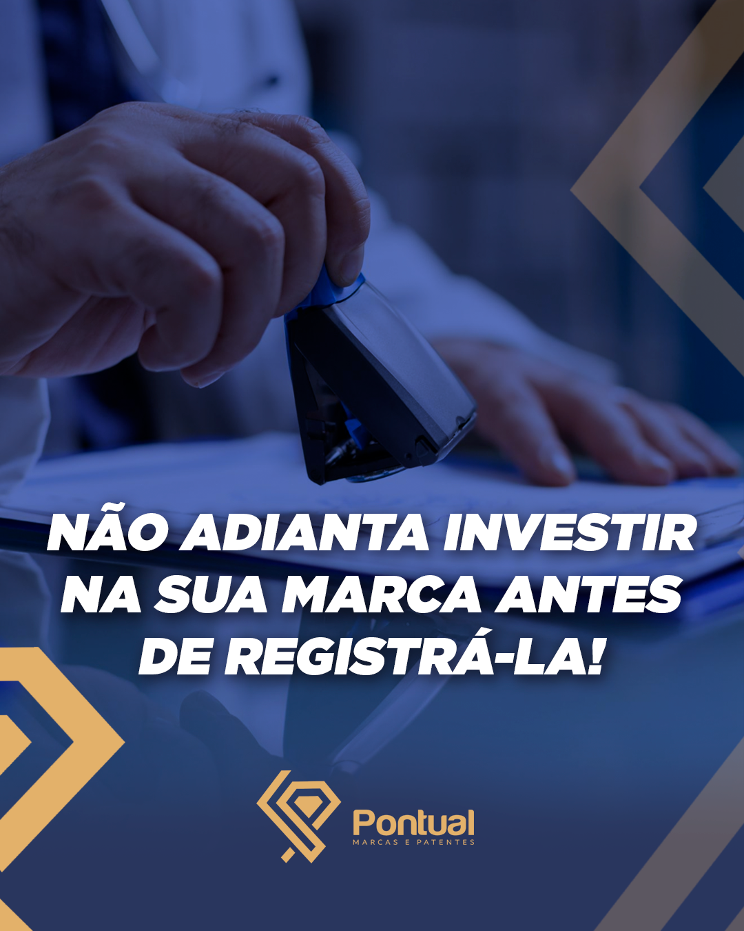 Não adianta investir na sua marca antes de registrá-la!